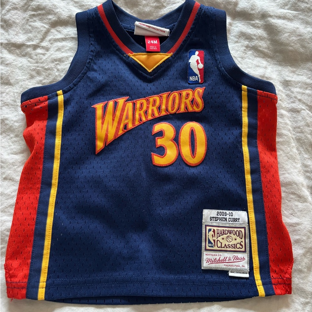 Mitchell & Ness NBA Jersey Hardwood Classics - Golden State Warriors Curry